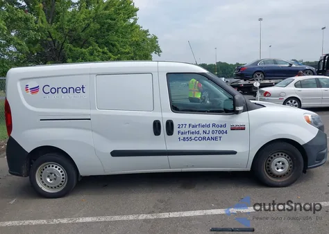 2019 Ram Promaster City Tradesman z USA, uszkodzony, nr VIN ZFBHRFAB0K6M43165